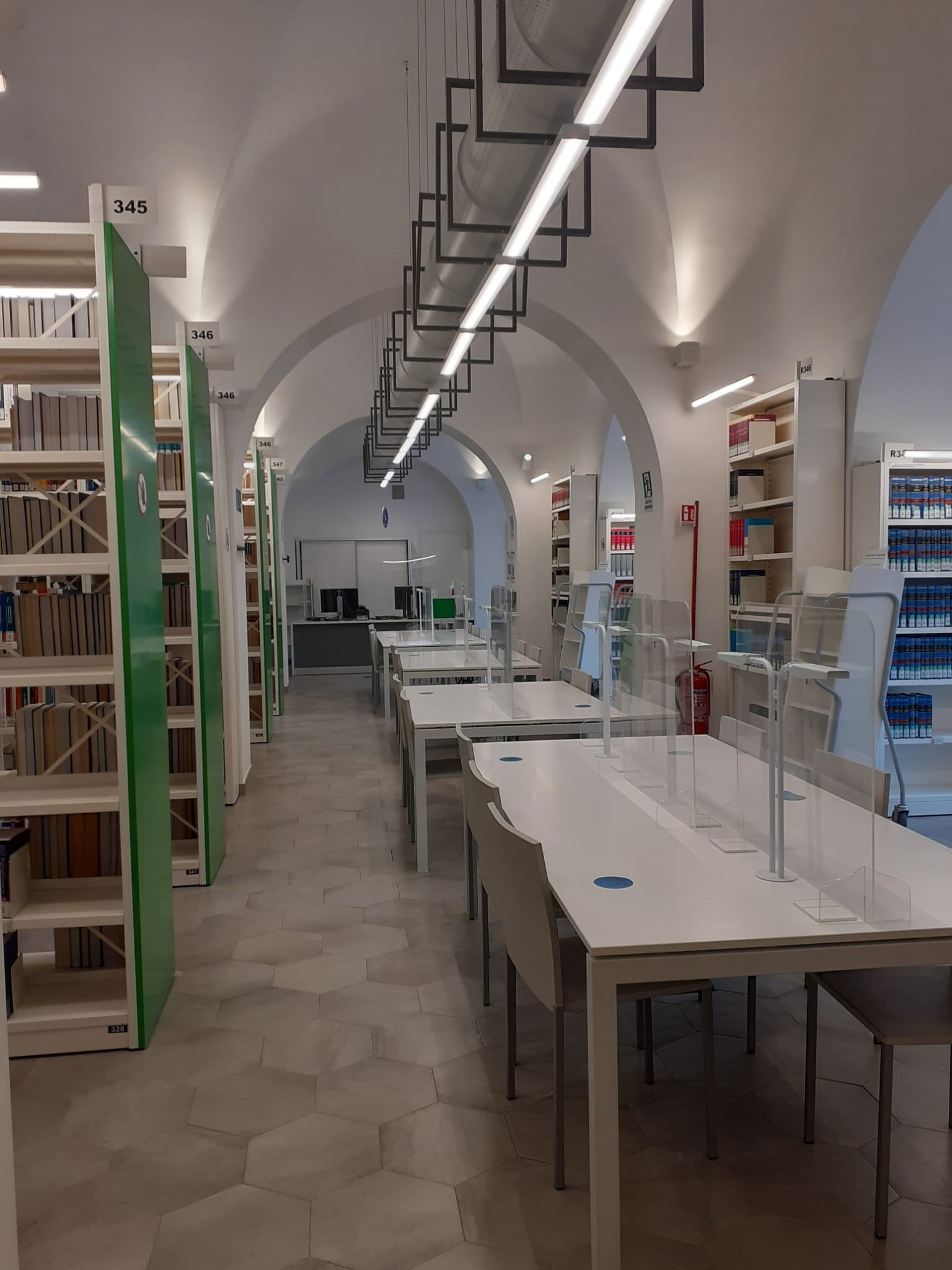 Lavori di manutenzione ordinaria della Biblioteca